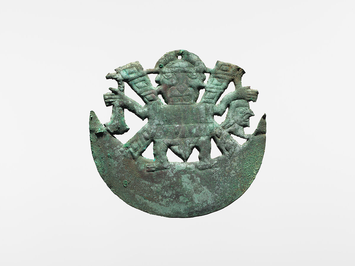 Animal Ornament, Copper, Moche 