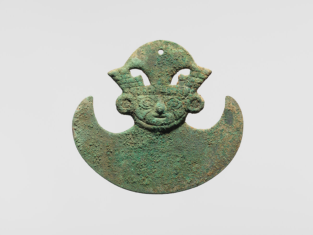 Animal Ornament, Copper, Moche 