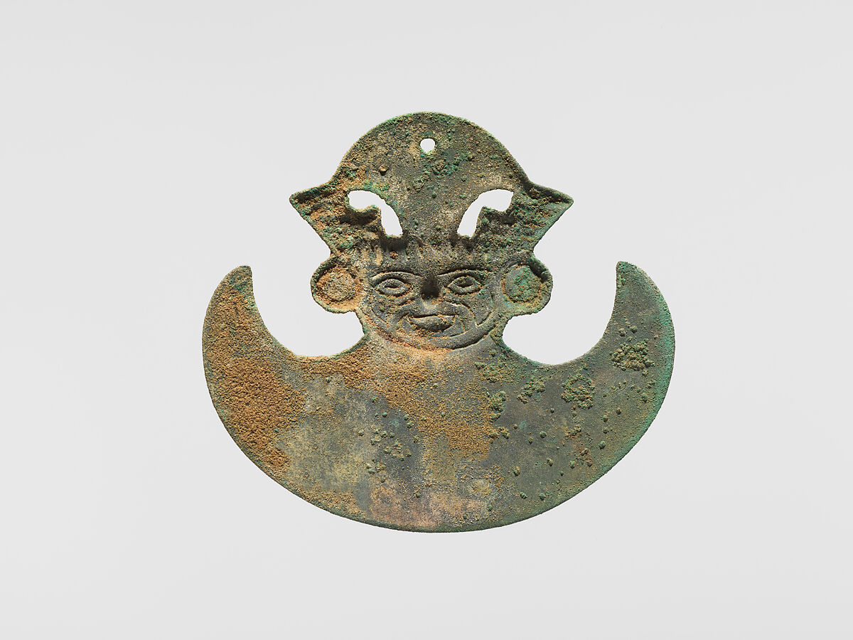 Animal Ornament, Copper, Moche