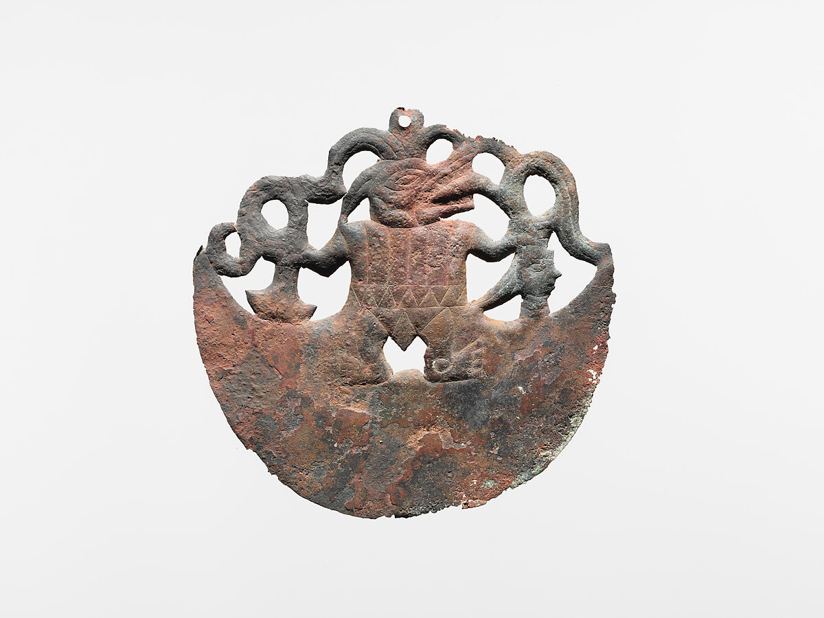 Animal Ornament, Copper, Moche 