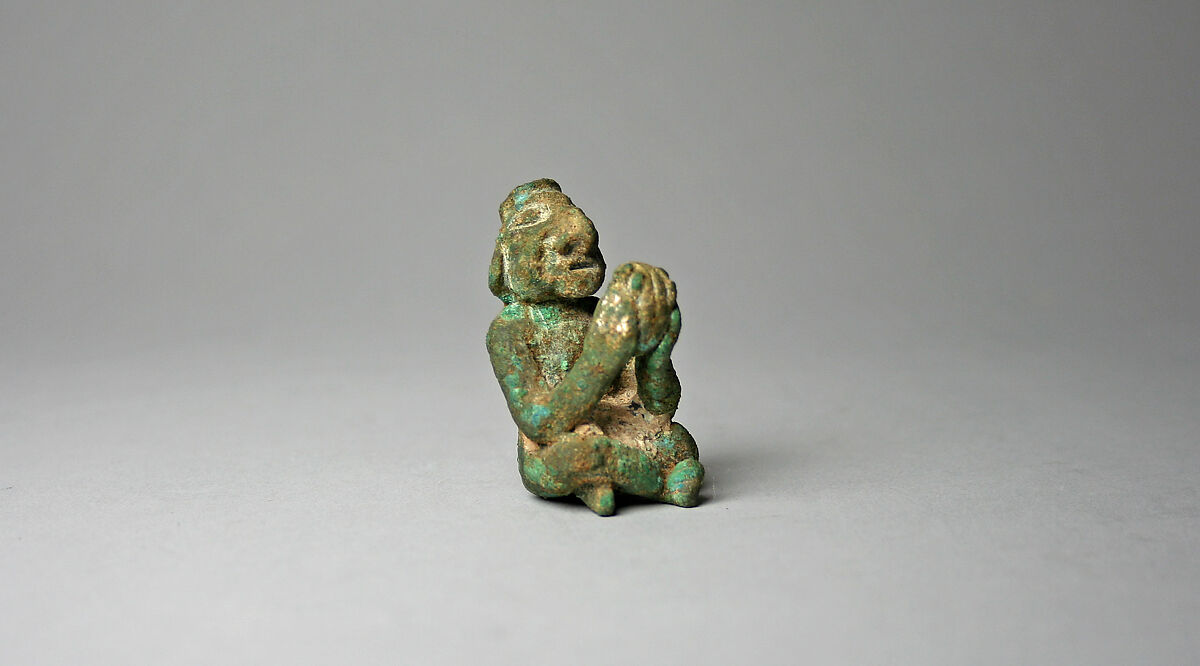 Figure Ornament, Copper (cast), Moche 