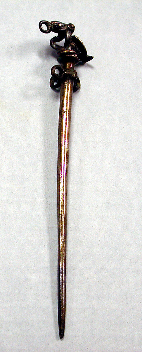 Pin, Silver (cast), Inca 