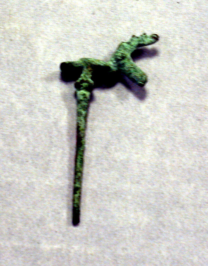 Copper Lime Spoon, Copper (cast), Inca