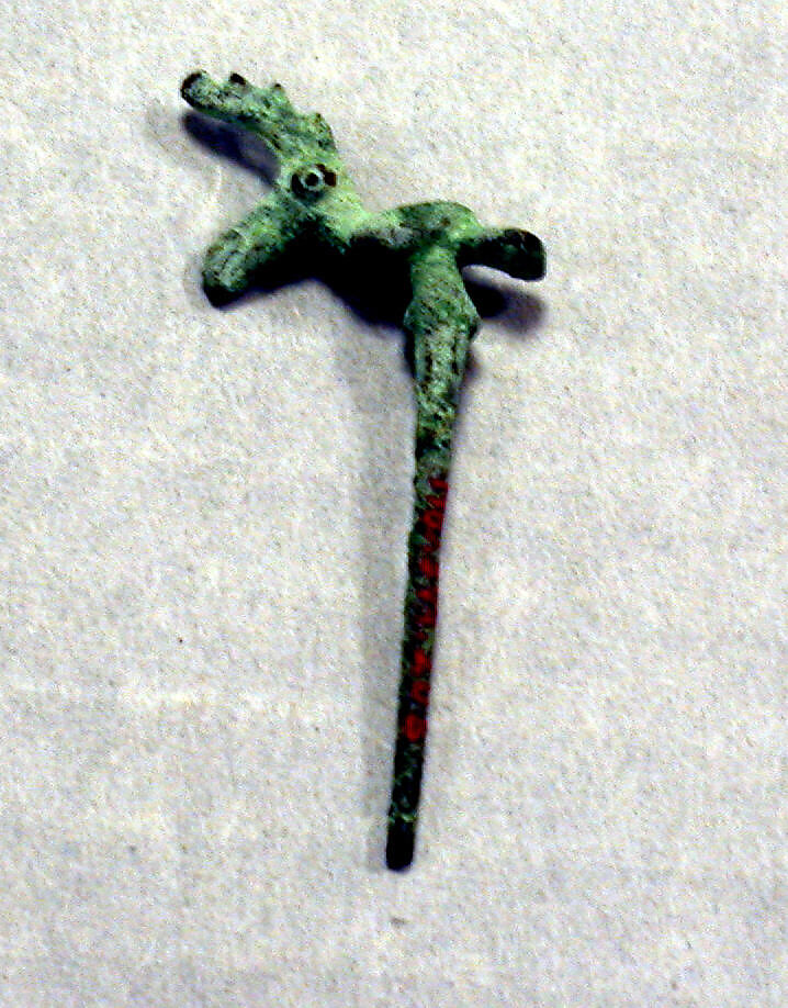 Copper Lime Spoon, Copper (cast), Inca 