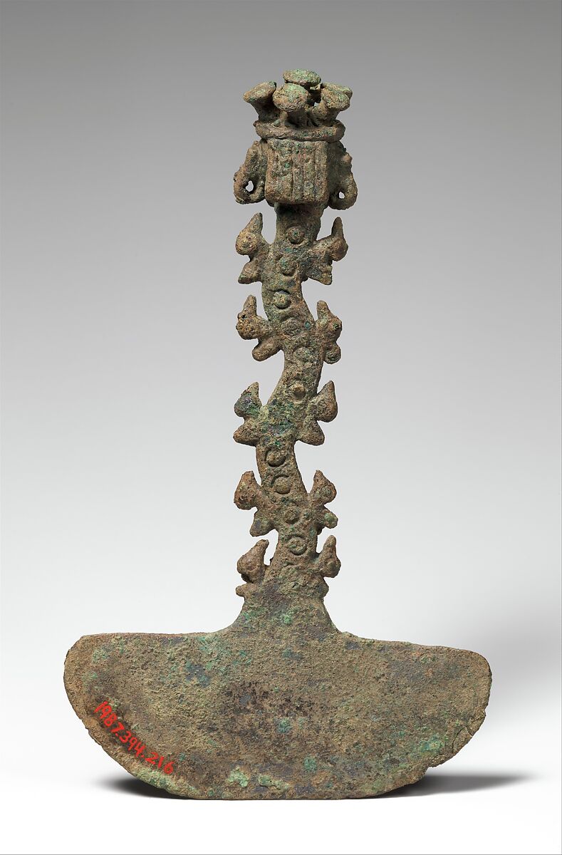 Ceremonial Knife (Tumi), Copper, Chimú