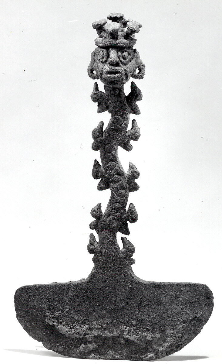 Ceremonial Knife (Tumi), Copper, Chimú