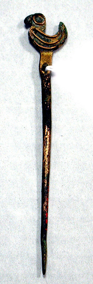 Copper Pin, Copper, gilt, Inca 
