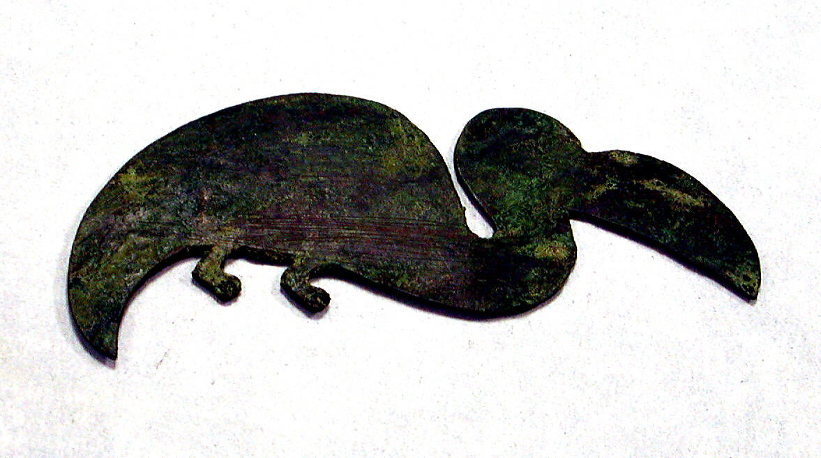 Copper Animal Ornament, Copper, Chimú (?) 
