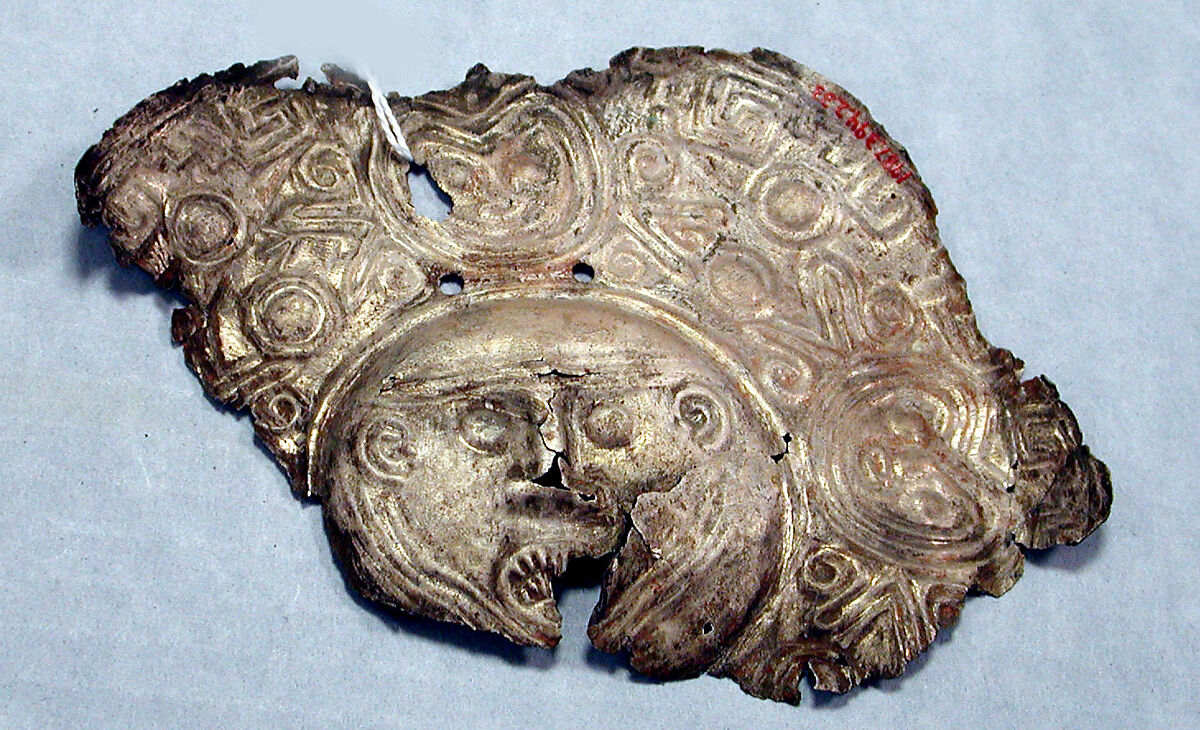 Silver Disk Ornament, Silver (hammered), Ecuador 