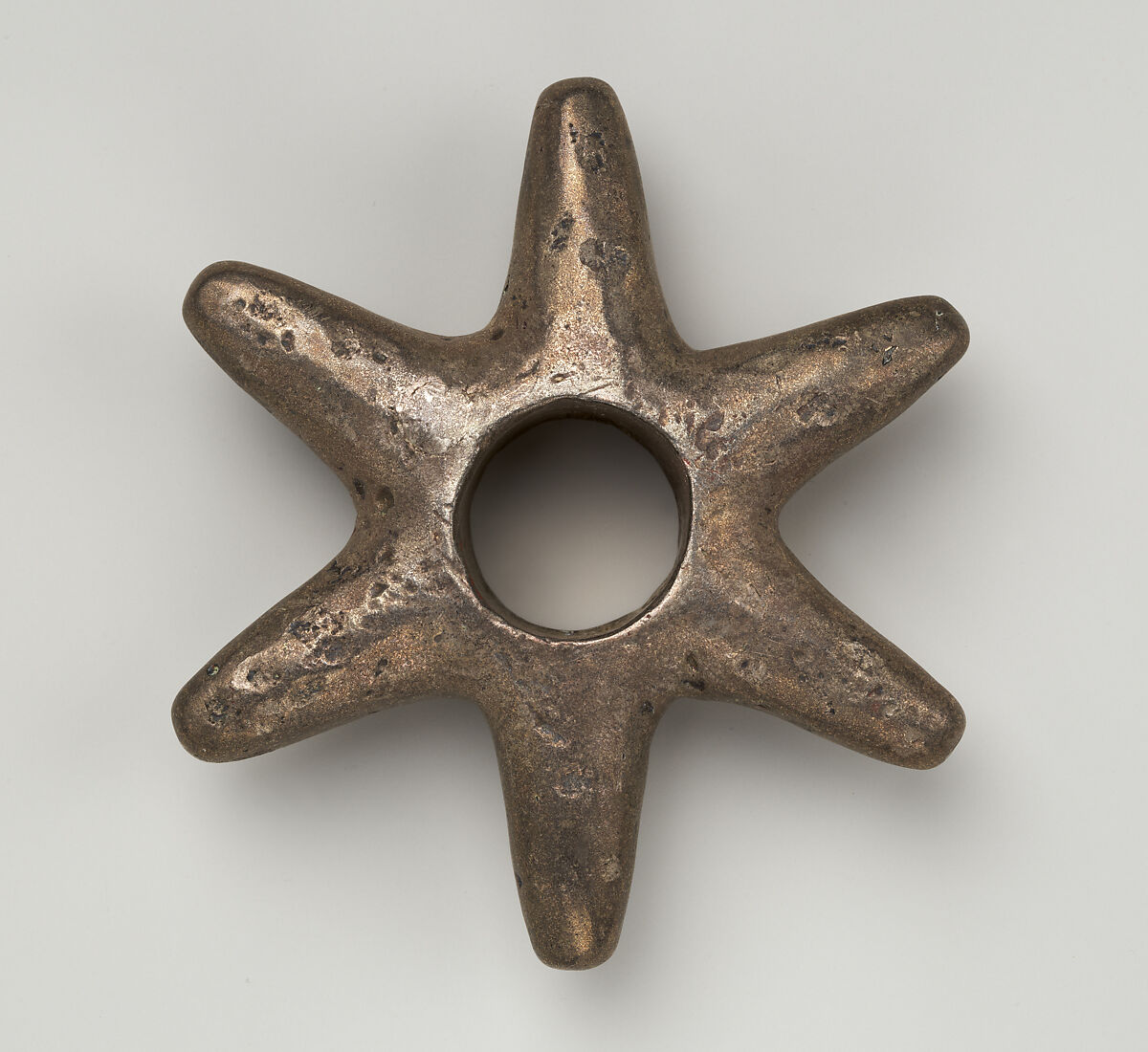 Mace Head, Silver (cast), Inca