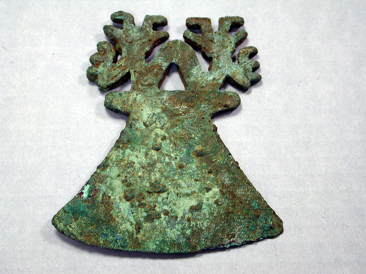 Ceremonial Knife (Tumi), Copper (cast), Peruvian 