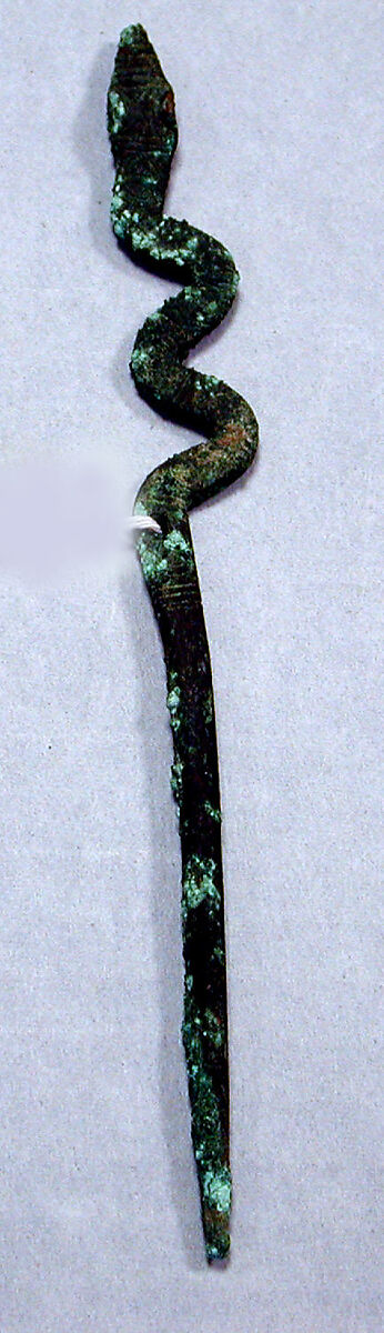 Copper Pin, Copper (cast), Peruvian 