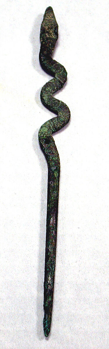 Copper Pin, Copper (cast), Peruvian 