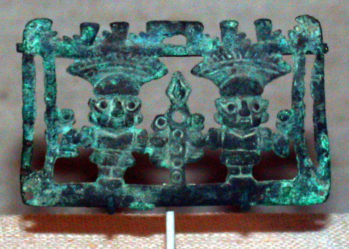 Two Scale Balance Beams, Copper (cast), Lambayeque (Sicán) 