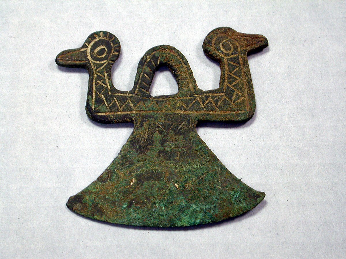 Ceremonial Knife (Tumi), Copper (cast), Vicús 