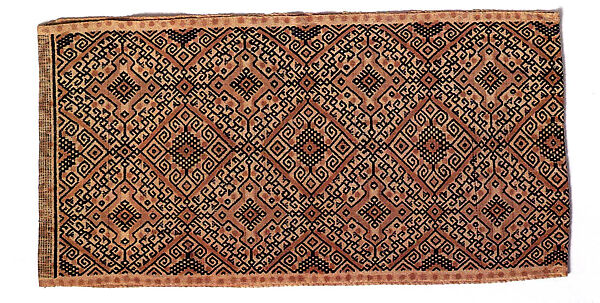 Band from a Woman's Ceremonial Skirt (Lau Pahudu), Cotton, Sumba Island