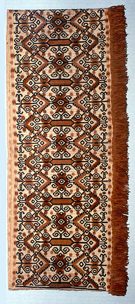 Band from a Woman's Ceremonial Skirt (Lau Pahudu), Cotton, Sumba Island