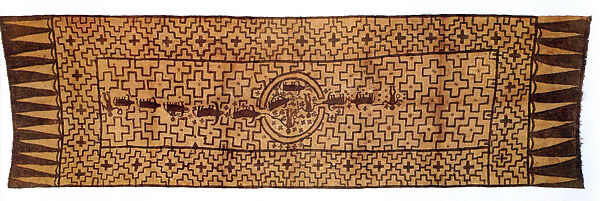 Ceremonial Textile (Mawa' or Maa'), Cotton, paint, Toraja people