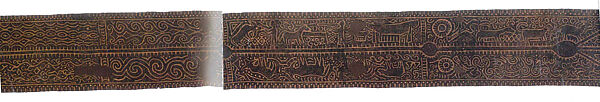 Ceremonial Banner or Wrapper (Sarita), Cotton, Toraja people