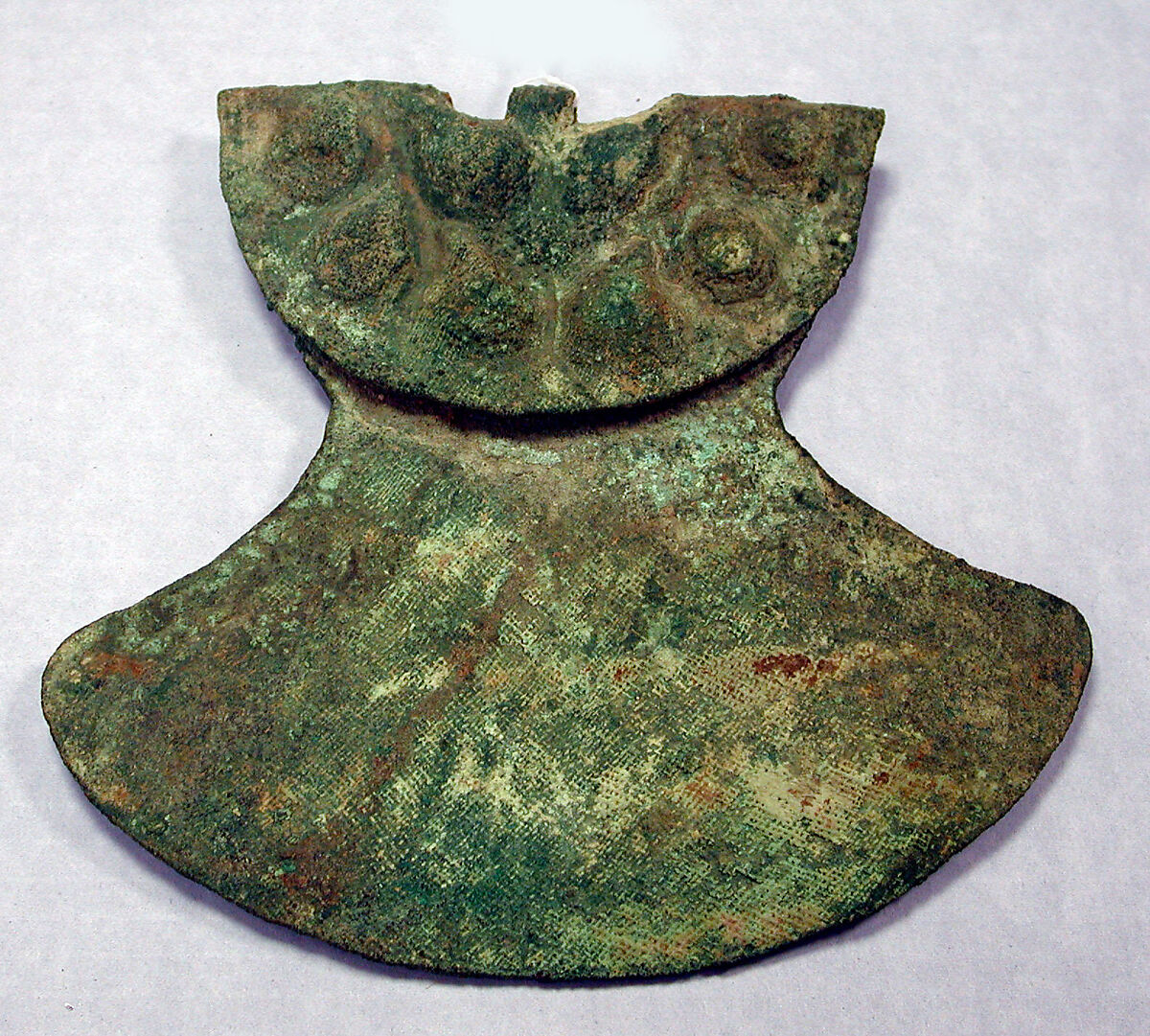 Copper Armour Back, Copper, Moche 