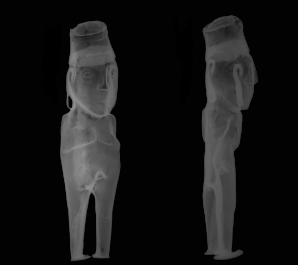 Male Figurine, Silver, Inca