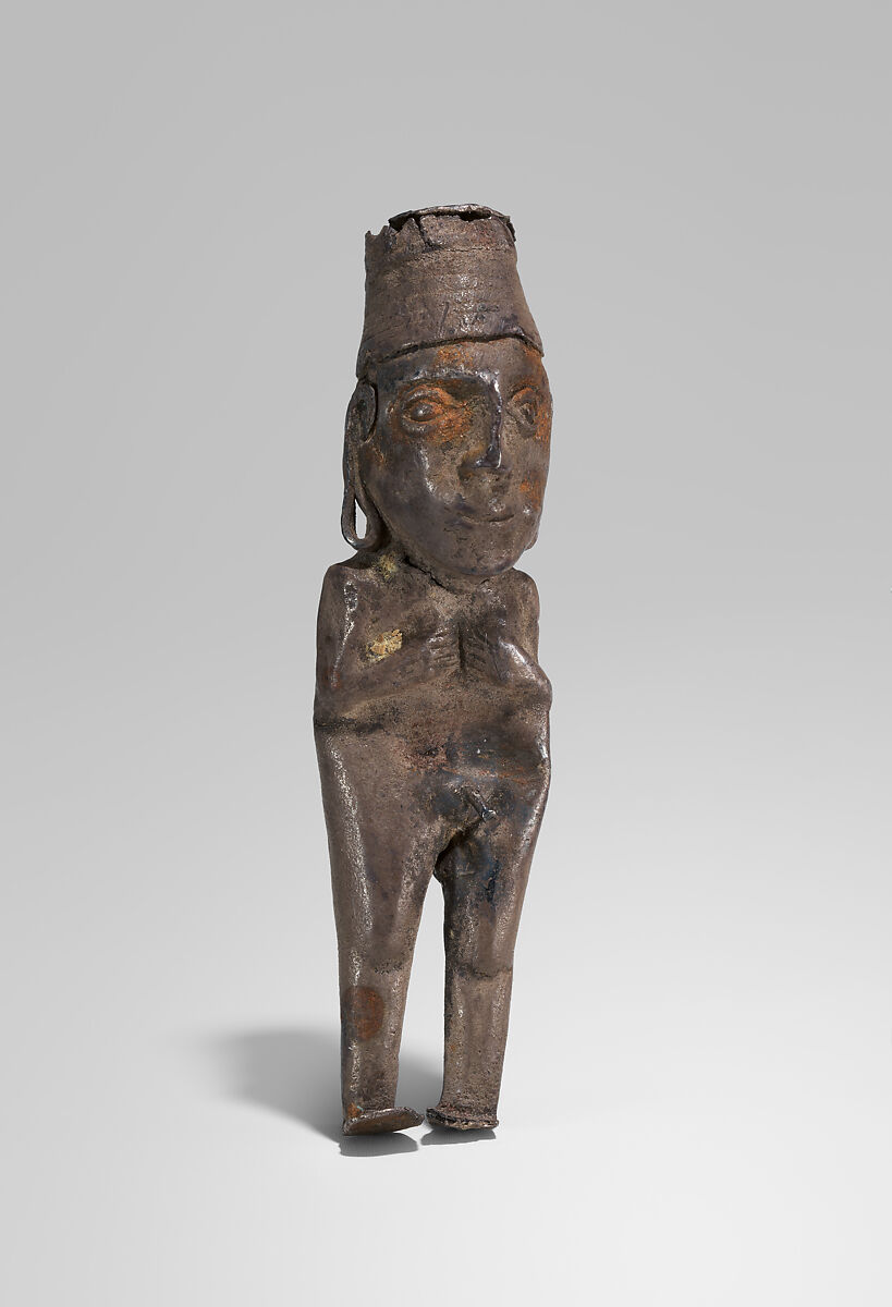 Male Figurine, Silver, Inca 