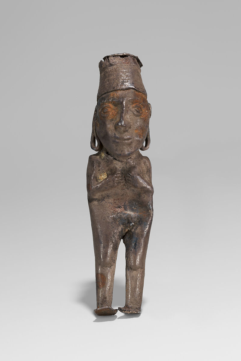 Male Figurine, Silver, Inca