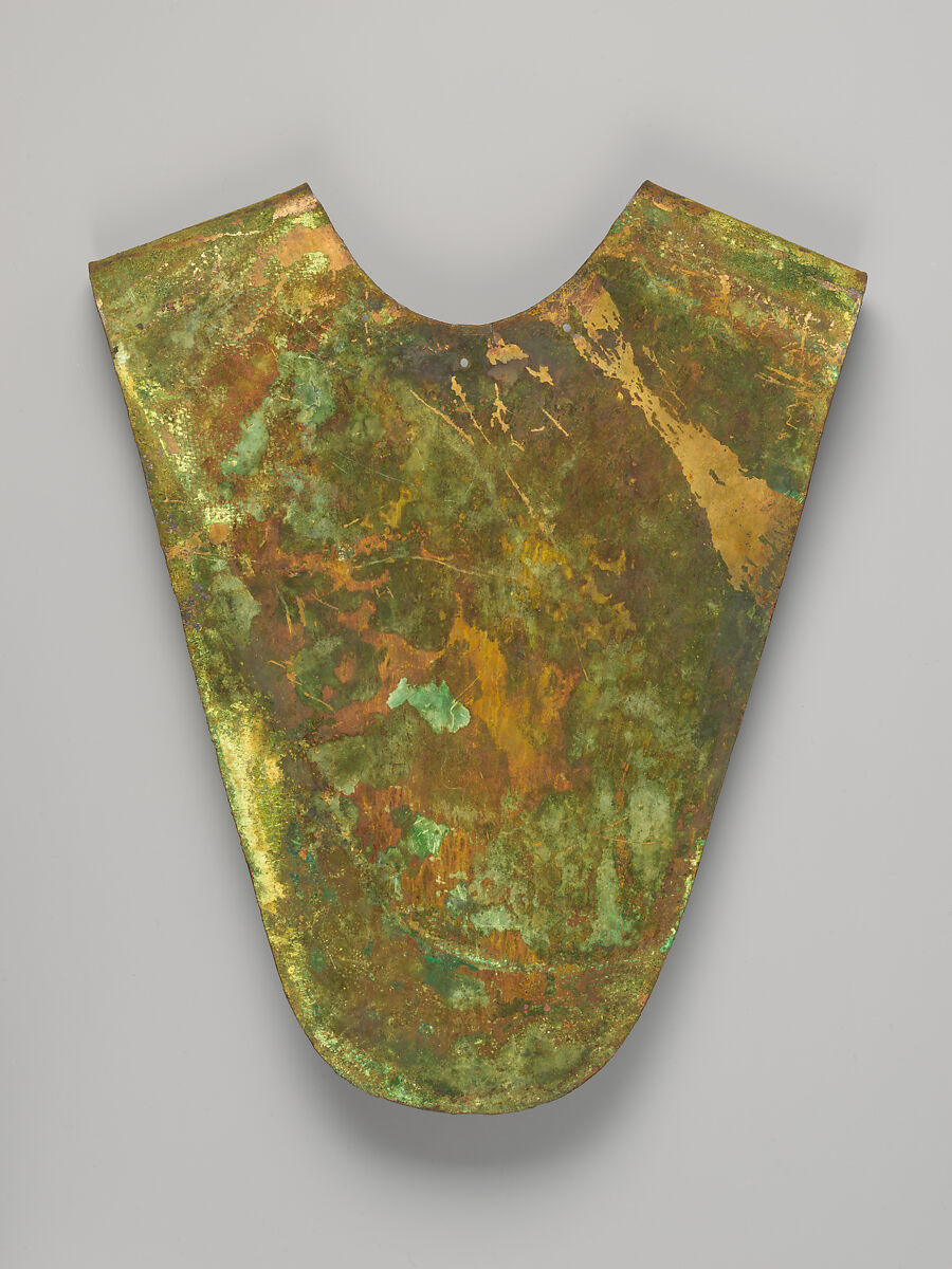 Pectoral, Vicús artist(s), Copper, Vicús