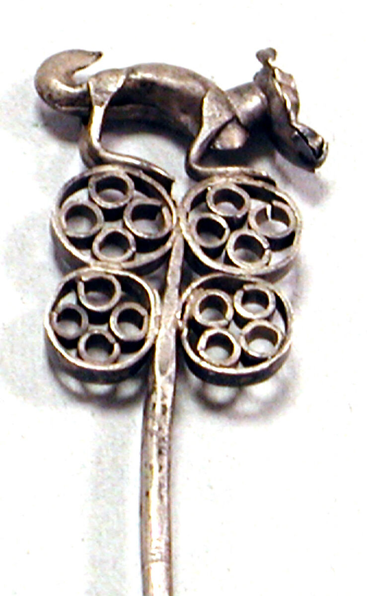 Group of pins, Silver (hammered), Chimú or Inca