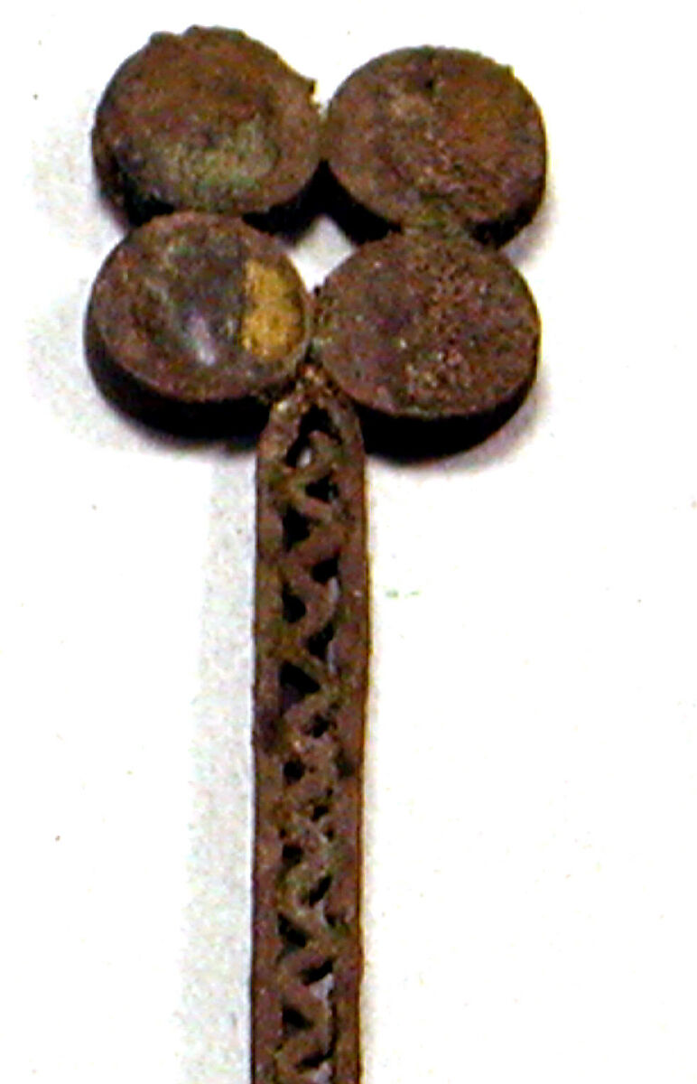 Silver Pin, Silver (hammered), Inca 