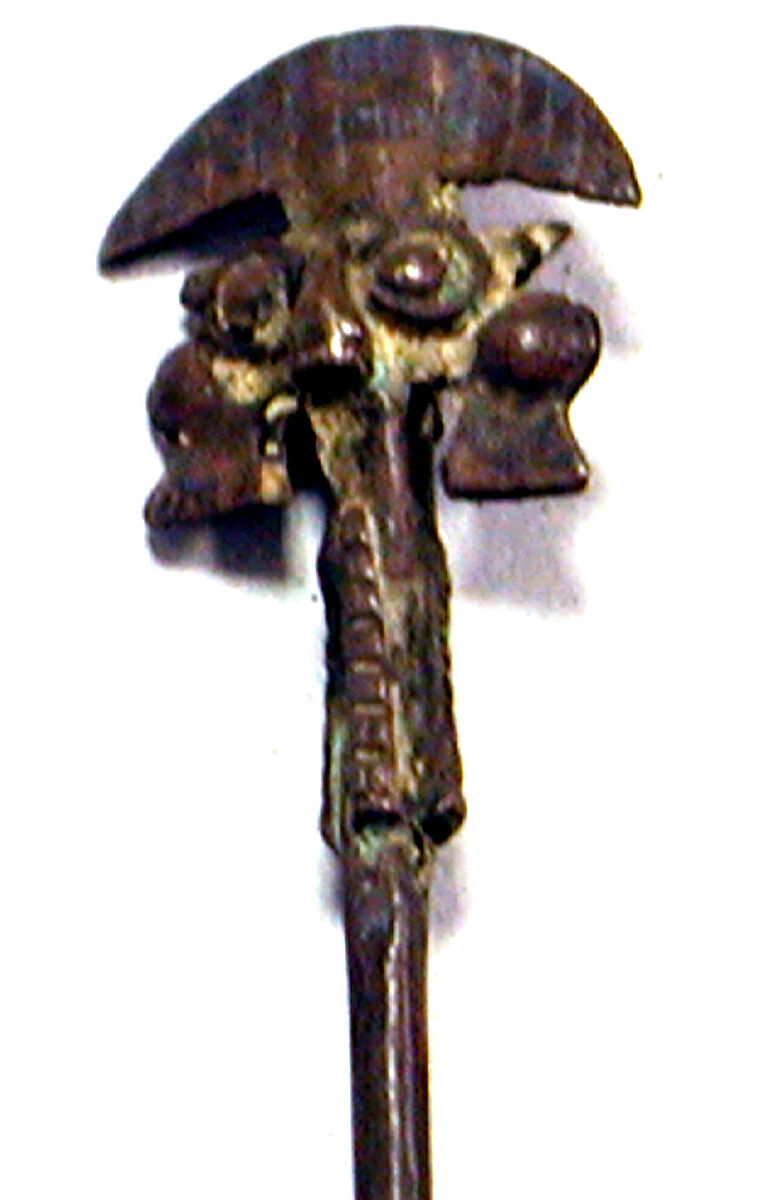 Silver Pin, Silver (hammered), Inca 