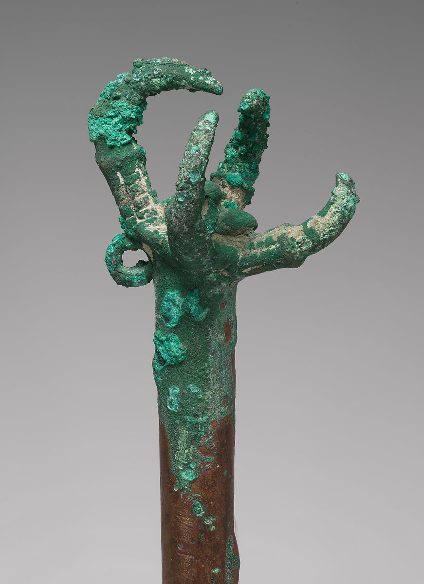 Ornamented Knife, Copper, Inca