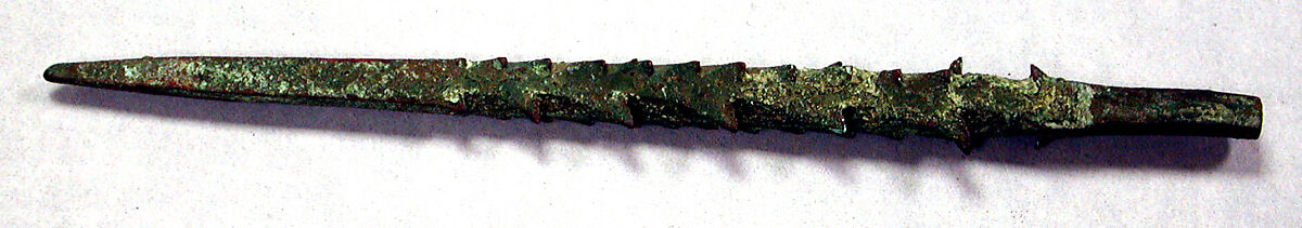 Barbed Copper Point, Copper (cast), Vicús 