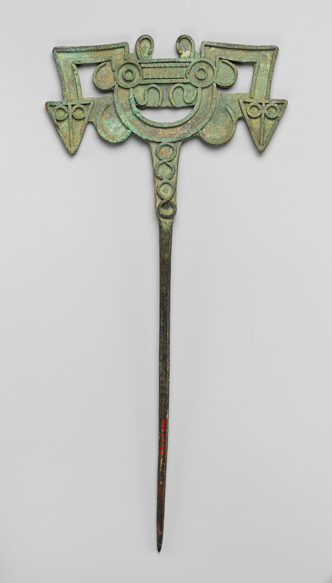 Pin, Recuay artist(s), Copper, Recuay