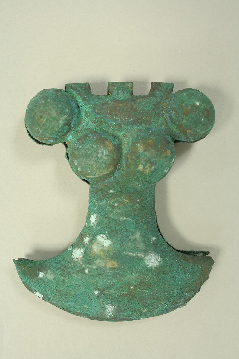 Belt Ornament, Copper, Moche 