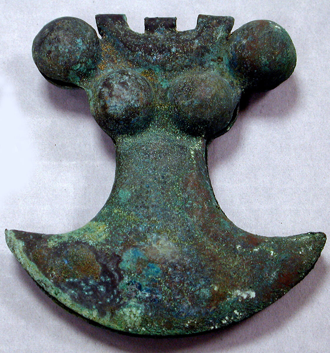 Belt Ornament, Copper, Moche