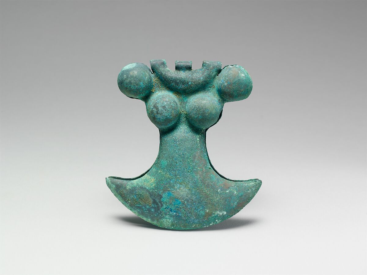 Belt Ornament, Copper, Moche 