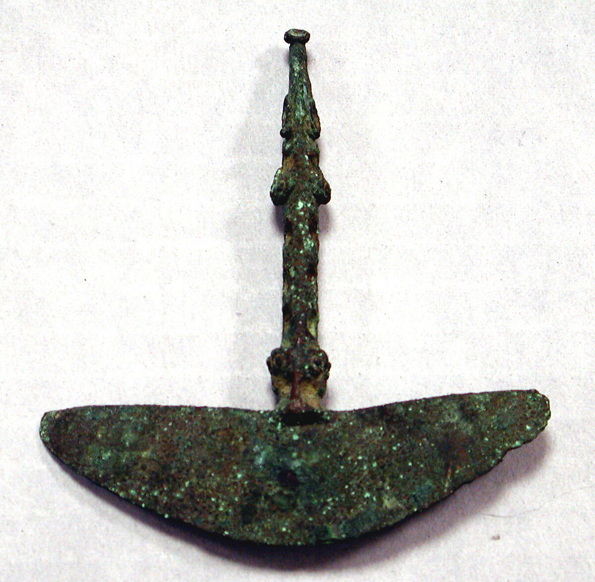 Copper Tumi with Figure, Copper, Inca 
