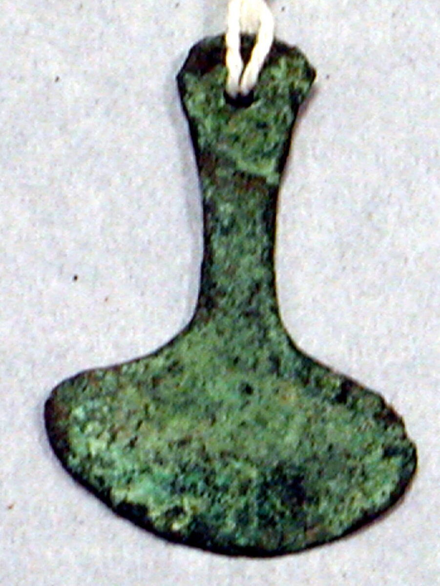 Copper Tumi Pendant, Copper (hammered), Peruvian 