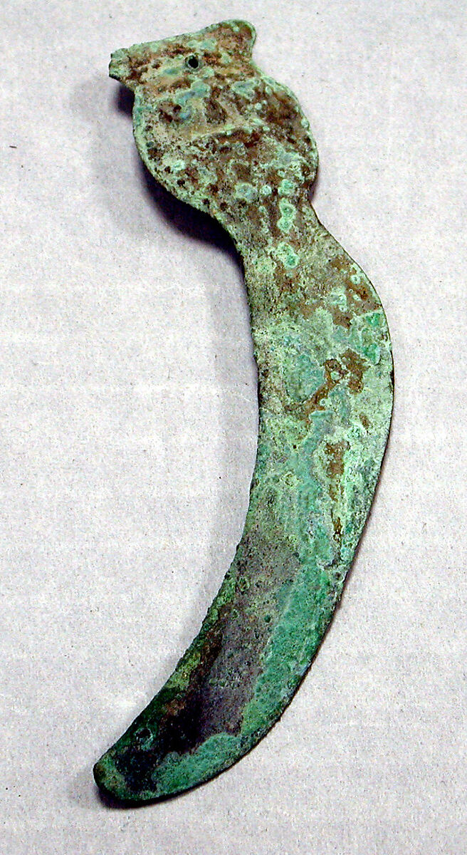 Copper Knife, Copper (hammered), Peruvian 