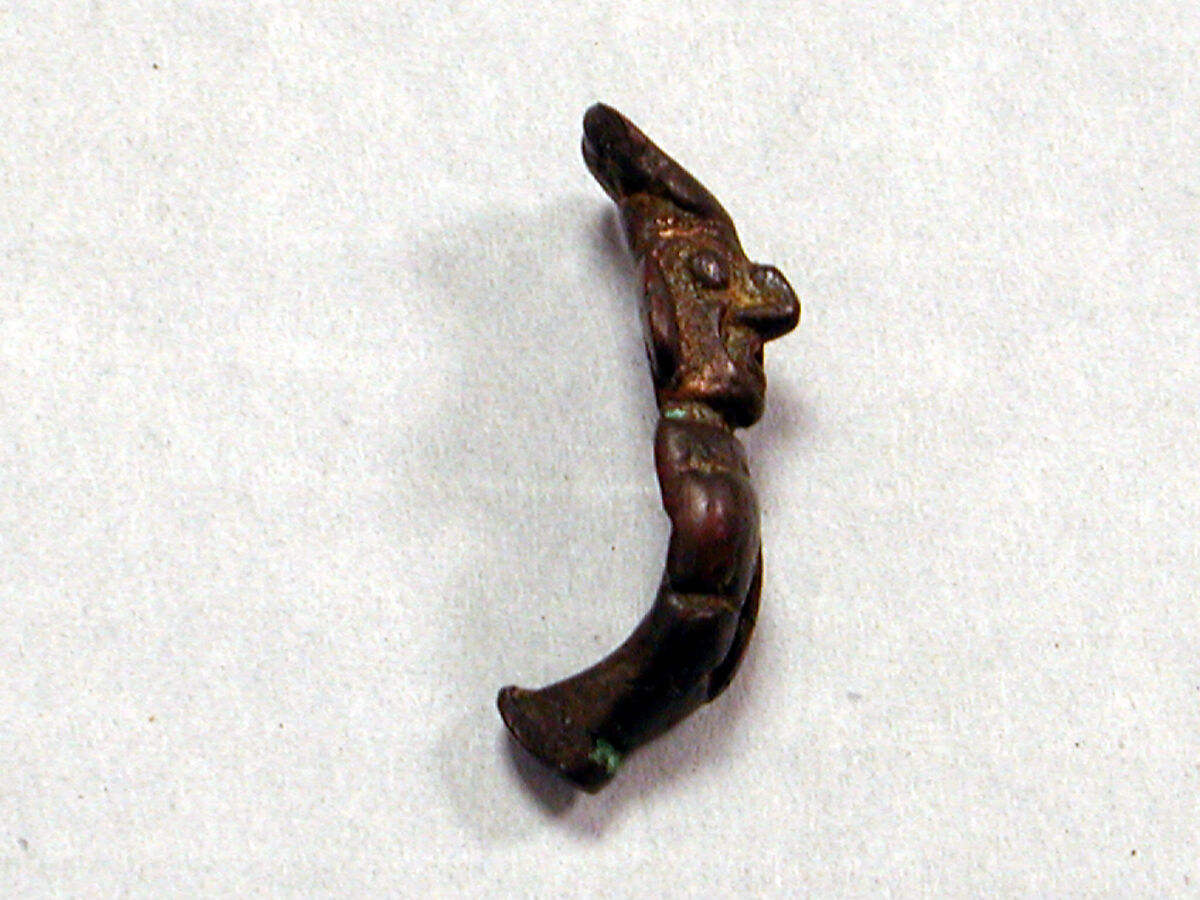 Copper Atlatl Spear Thrower, Copper (cast), Inca 
