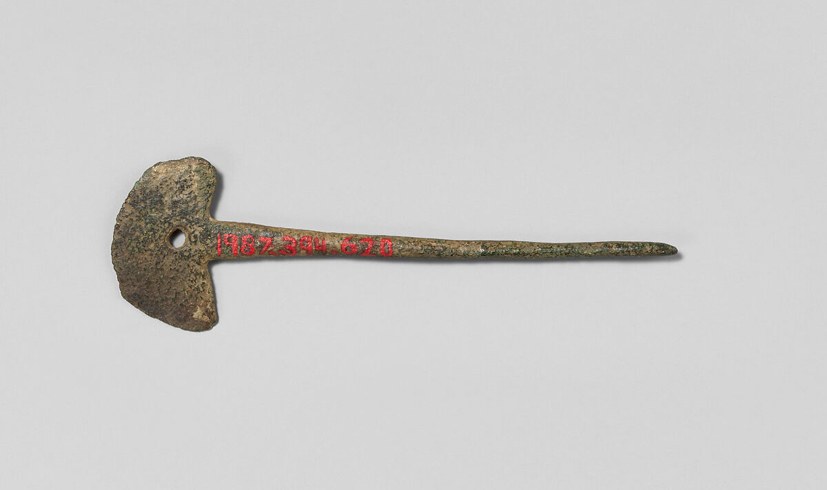 Tupu (pin), Copper or alloy of copper, Inca