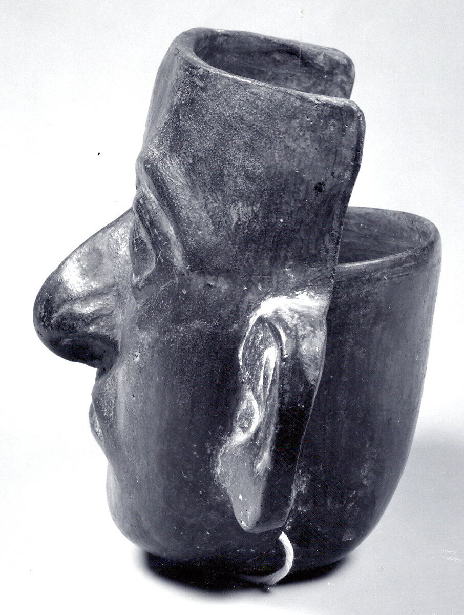 Ceramic Face Mask, Ceramic, Moche