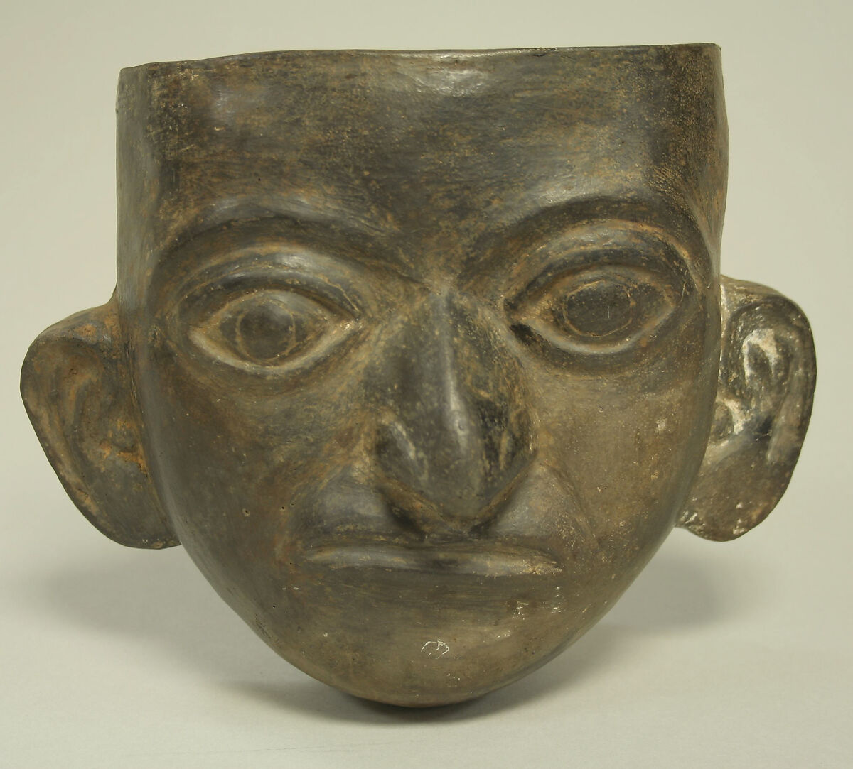 Ceramic Face Mask, Ceramic, Moche 