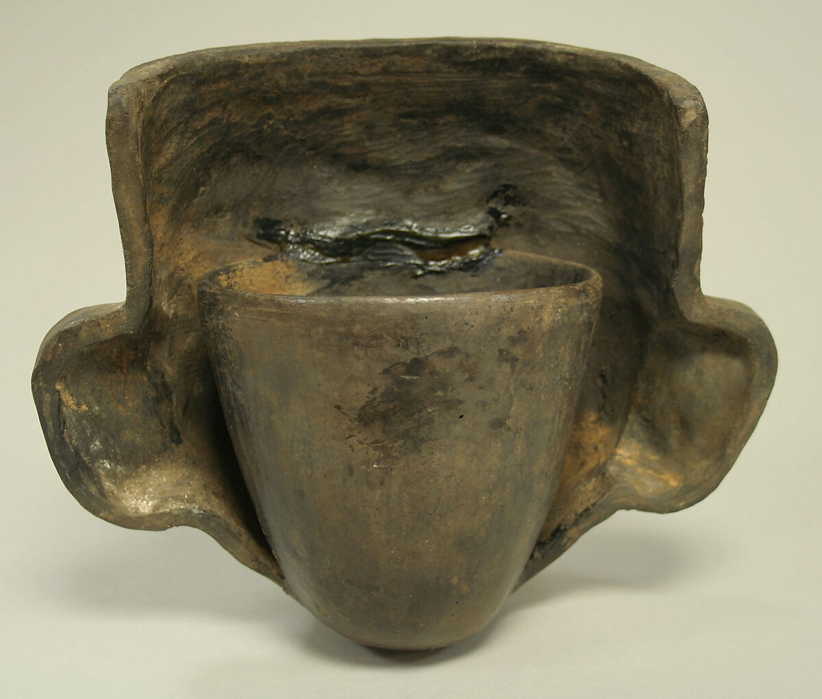 Ceramic Face Mask, Ceramic, Moche