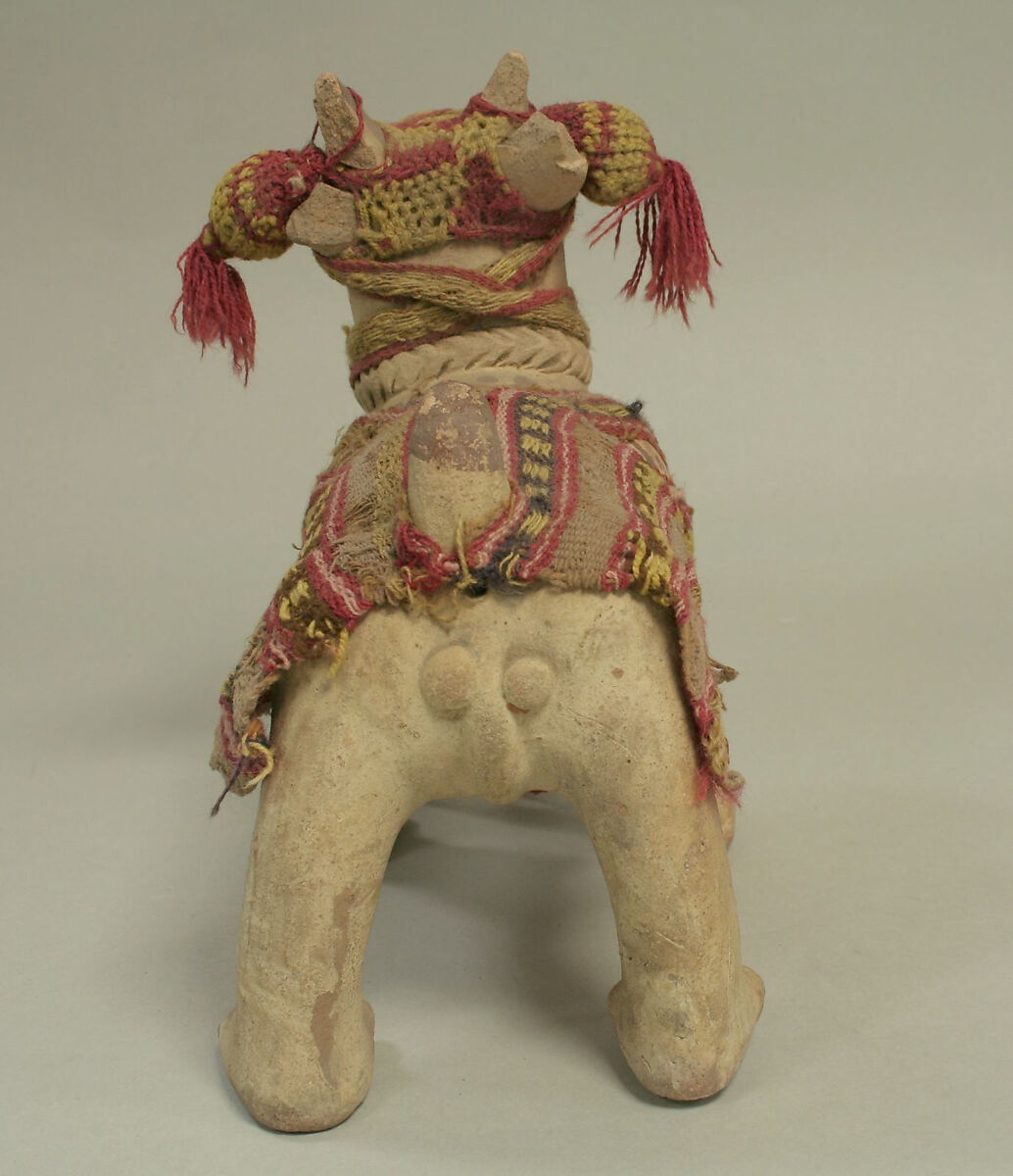 Ceramic Llama, Ceramic, cotton, Chancay
