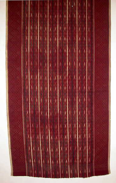 Hip Cloth, Silk, metallic thread, Acehnese 