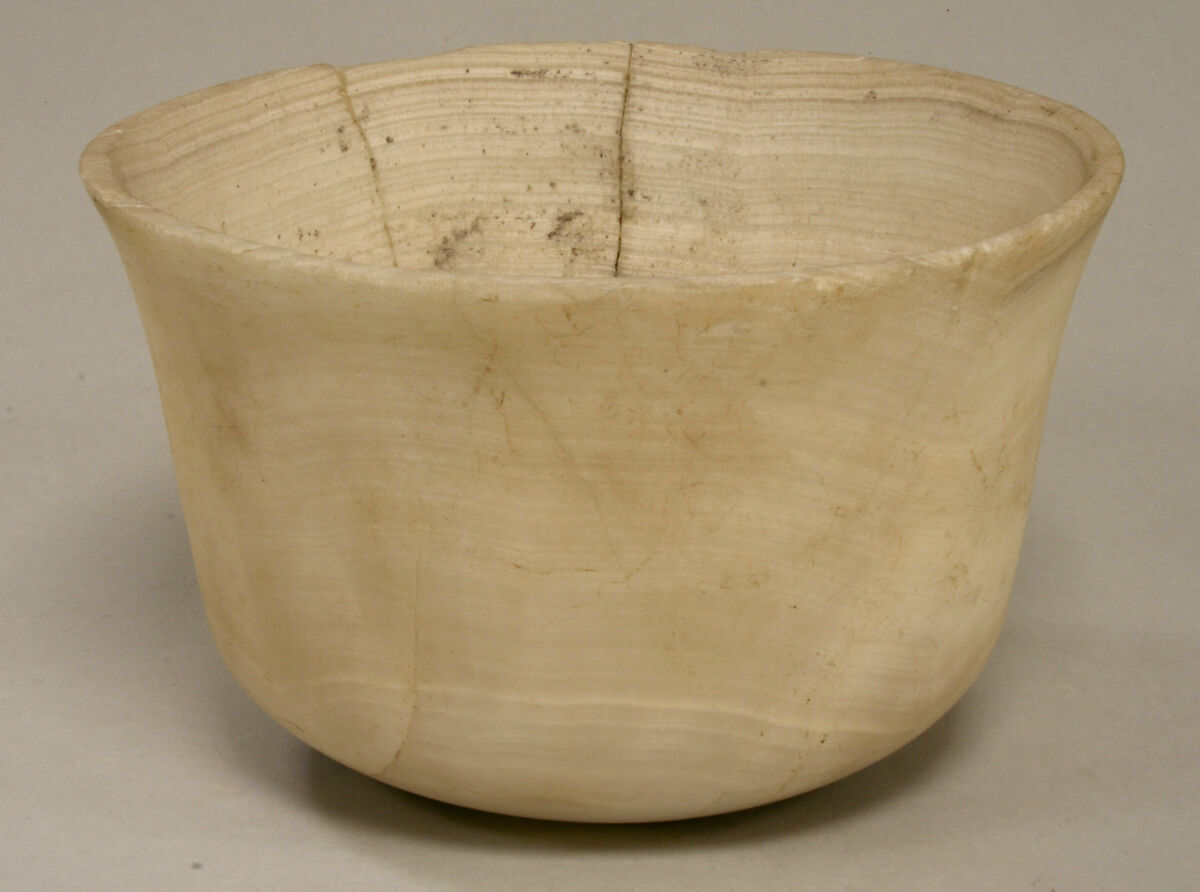 Bowl, Onyx marble (tecalli), Mexican 