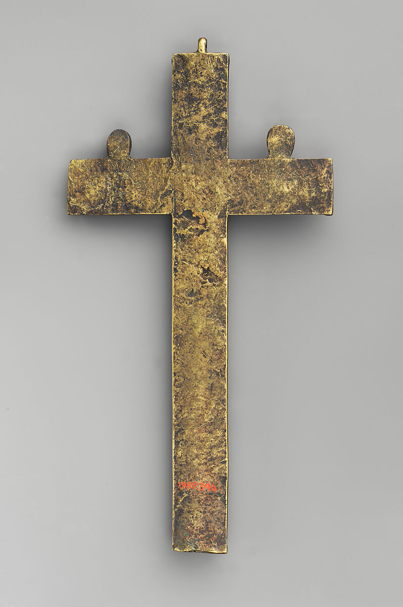 Crucifix, Brass, Kongo peoples