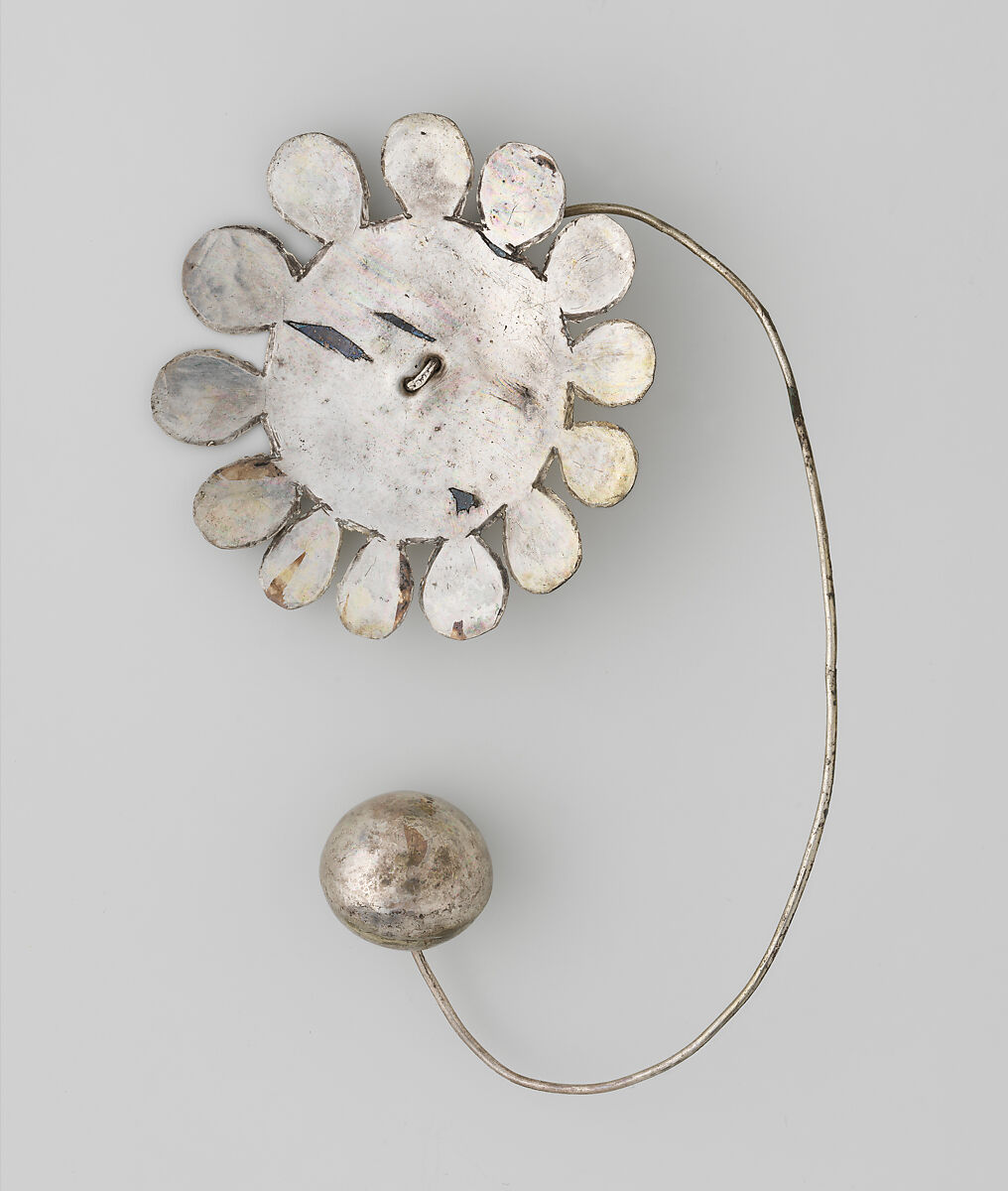 Ornament, Silver (hammered), Chimú or Chancay 